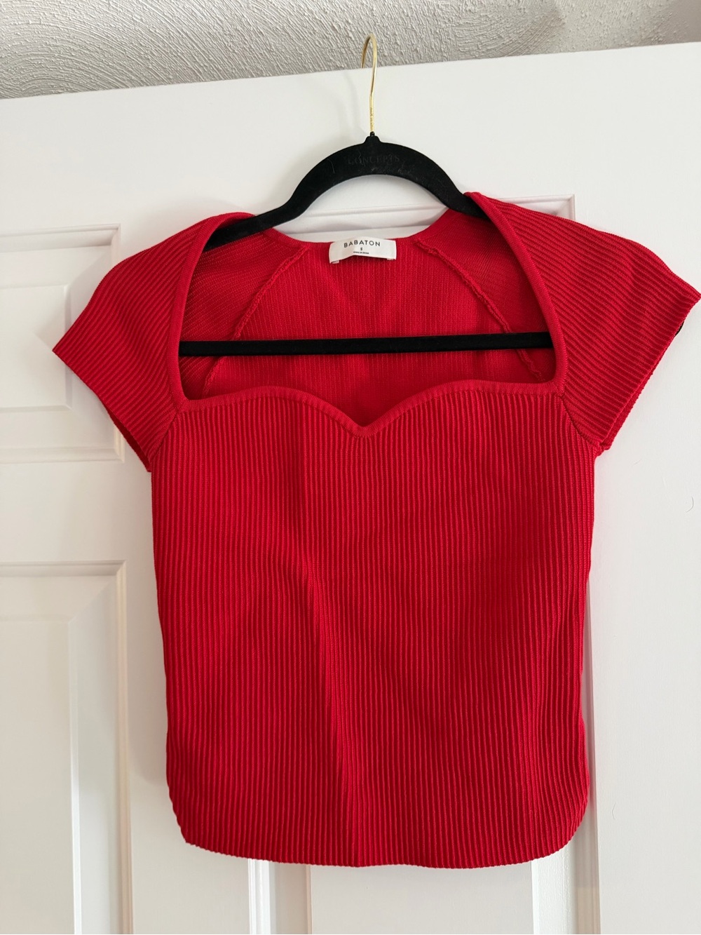 Aritzia Babaton Sculpt Knit Top Small